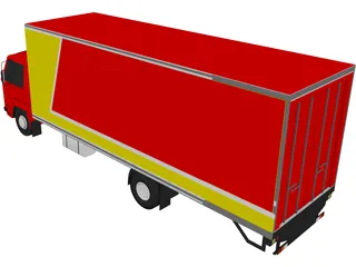 Hino Box (1995) 3D Model