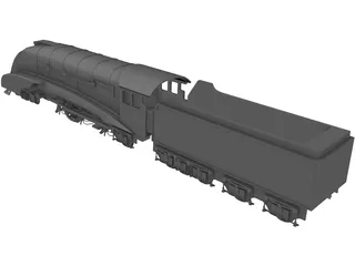 Wedge Locomotive 3D Model