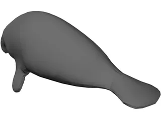 Manatee 3D Model