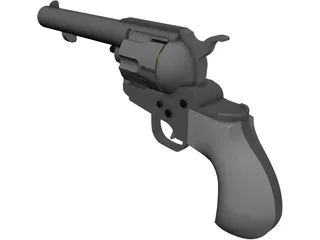 Colt Thunderer 5 Inch 3D Model