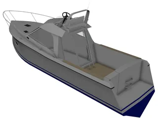 Boat 3D Model