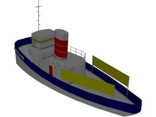 Tug 3D Model