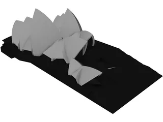 Opera House Sydney 3D Model