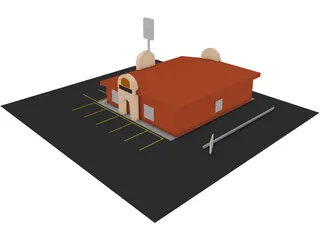 Taco Bell 3D Model