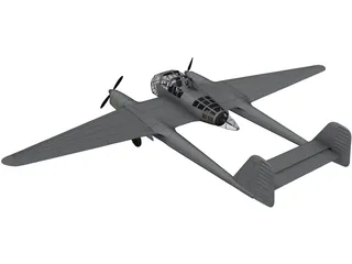 Focke-Wulf Fw 189 3D Model