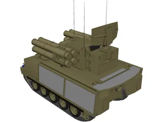 M-113 ADATS 3D Model