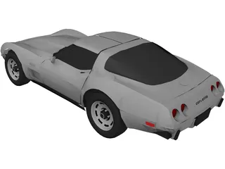 Chevrolet Corvette (1979) 3D Model