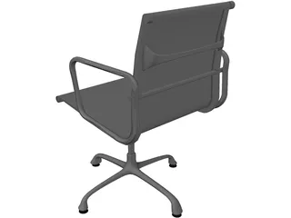 Chair Eames EA 107 3D Model