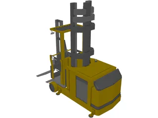 Forklift 3D Model