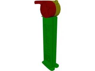 Pez Dispenser 3D Model