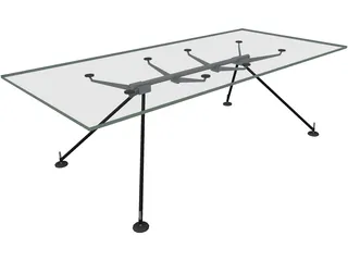 Table Norman Foster 3D Model