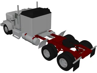 Freightliner Aerodyne 3D Model