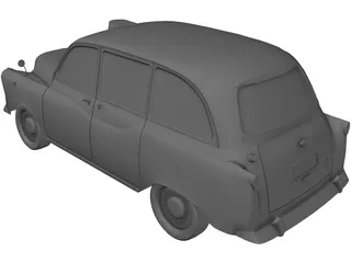 Taxi London 3D Model