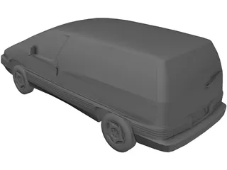 Pontiac Trans Sport (1991) 3D Model