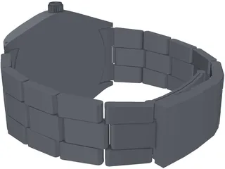 Rolex Watch 3D Model