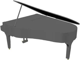 Grand Piano 3D Model