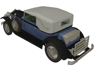 Packard (1930) 3D Model