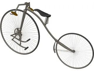 Bicycle Facile 3D Model