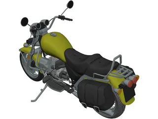 Moto Guzzi 1100i California 3D Model