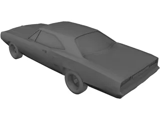 Dodge Coronet (1970) 3D Model