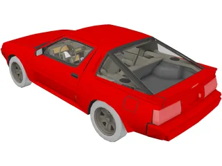 Mitsubishi Conquest (1988) 3D Model