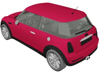 Mini Cooper S (2002) 3D Model