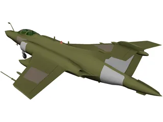 Buccaneer 52-B 3D Model