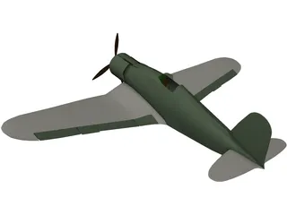 Fiat G.50 3D Model