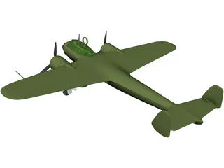 Dornier Do 17Z 3D Model