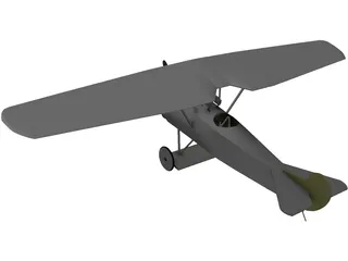 Toy Airplane 3D Model