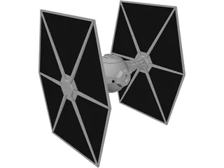 Star Wars TIE Fighter 3D Model