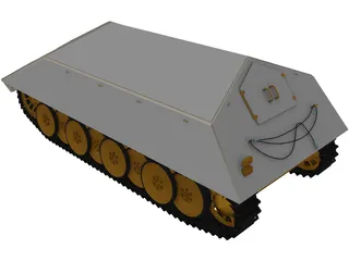 Ramm Tiger 3D Model