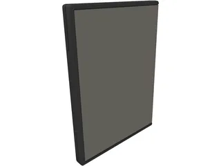 DVD Case 3D Model