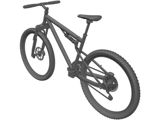 Bike Mountain 3D Model