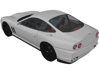 Ferrari 575M Maranello (2002) 3D Model