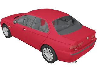 Alfa Romeo 156 (1997) 3D Model