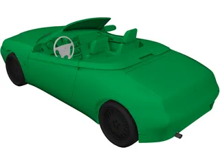Alfa Romeo Spider (1995) 3D Model