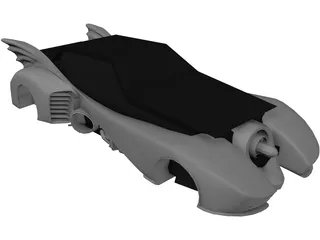 Batmobile (1989) 3D Model