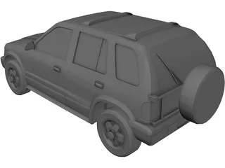 Kia Sportage 3D Model