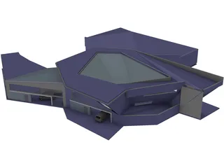 Villa Wally 3D Model