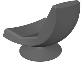 Chair Olivier Lounge 3D Model