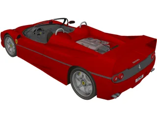 Ferrari F50 (1995) 3D Model