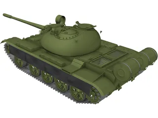 T-55 3D Model