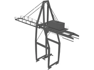 Crane 3D Model