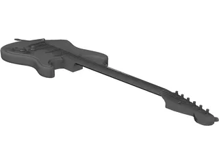 Fender SRV Strat 3D Model
