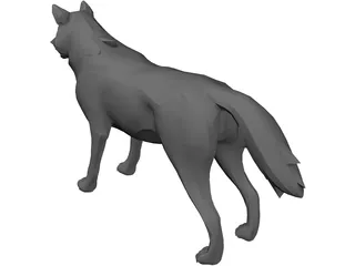 Wolf 3D Model