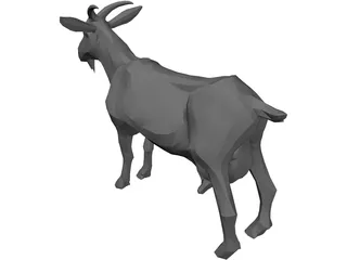 Goat 3D Model