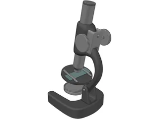 Microscope 3D Model