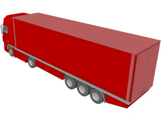 DAF Truck 3D Model