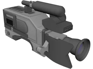 Camera 3D Model